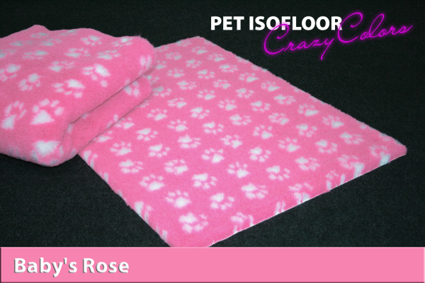 Hundematte Pet Isofloor SX - rutschfest - rosee - div. Größen