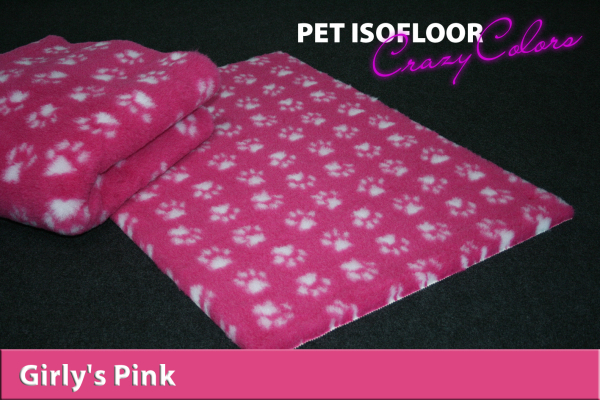 Hundematte Pet Isofloor SX - rutschfest - pink - div. Größen