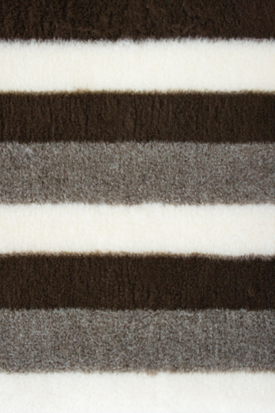 Hundematte Pet Isofloor SX - rutschfest - gestreift beige-braun - div. Größen